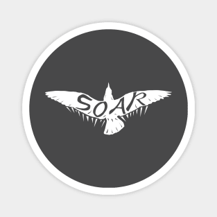 Soar Seagull Magnet